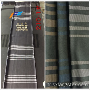 Warmly Polyester Rayon Nida Dubai Çizgili Örme Kumaşlar